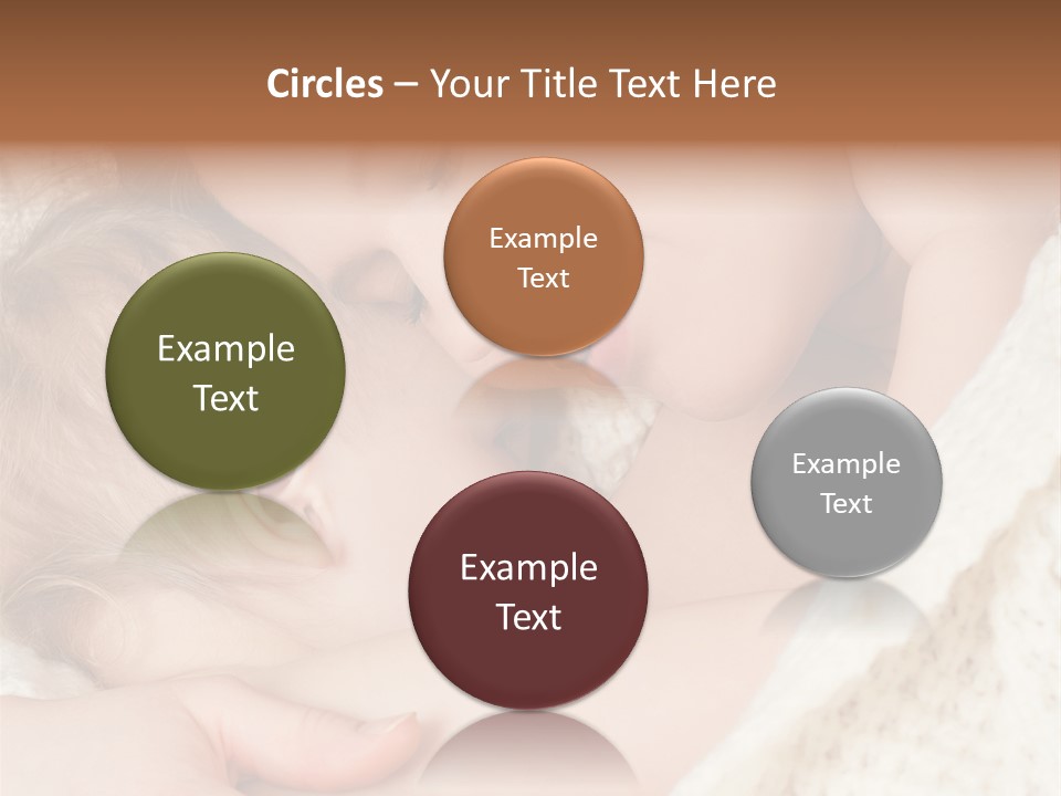 Drink Comfort Breastfeeding PowerPoint Template