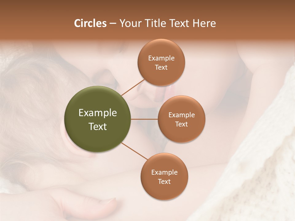 Drink Comfort Breastfeeding PowerPoint Template