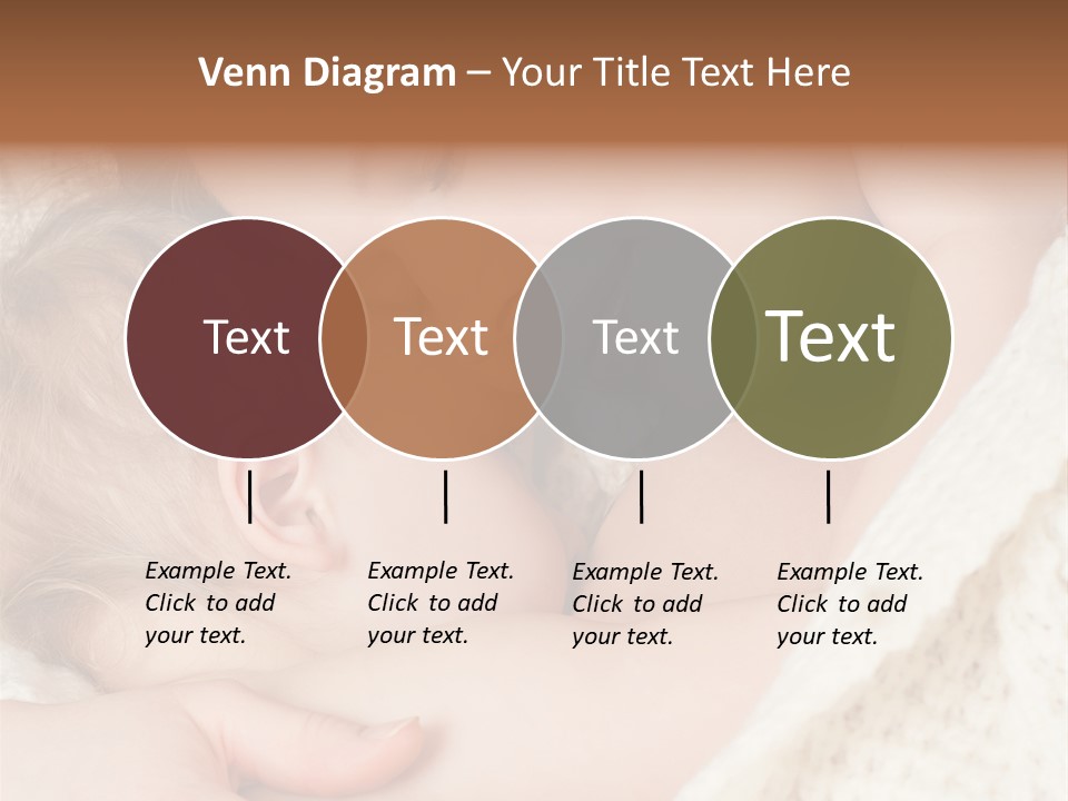 Drink Comfort Breastfeeding PowerPoint Template