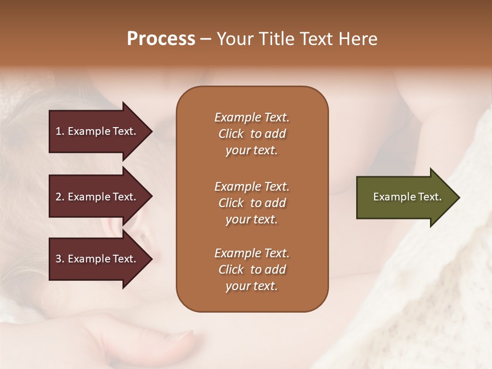 Drink Comfort Breastfeeding PowerPoint Template