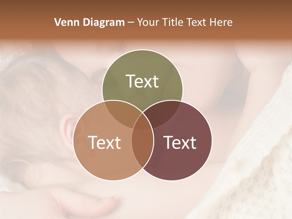 Drink Comfort Breastfeeding PowerPoint Template