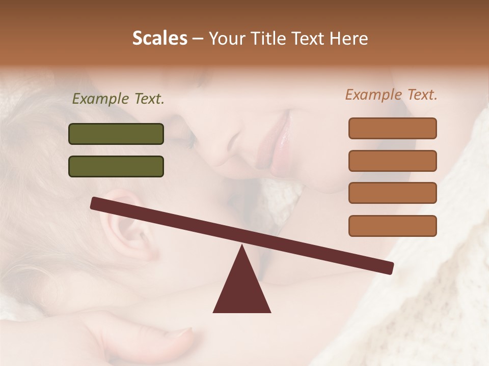 Drink Comfort Breastfeeding PowerPoint Template