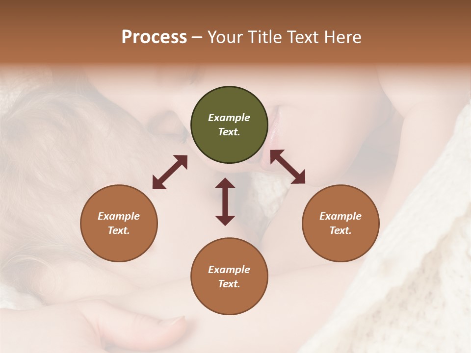 Drink Comfort Breastfeeding PowerPoint Template