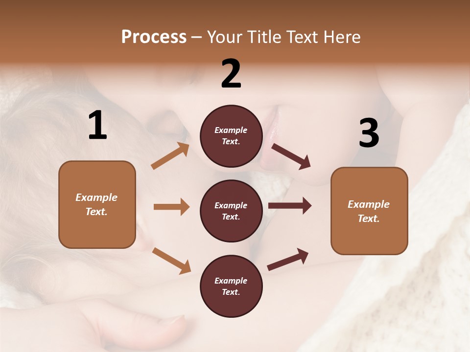 Drink Comfort Breastfeeding PowerPoint Template