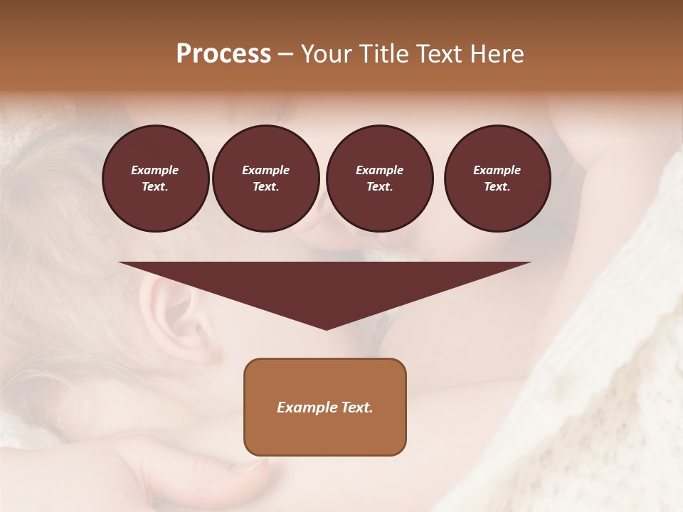 Drink Comfort Breastfeeding PowerPoint Template