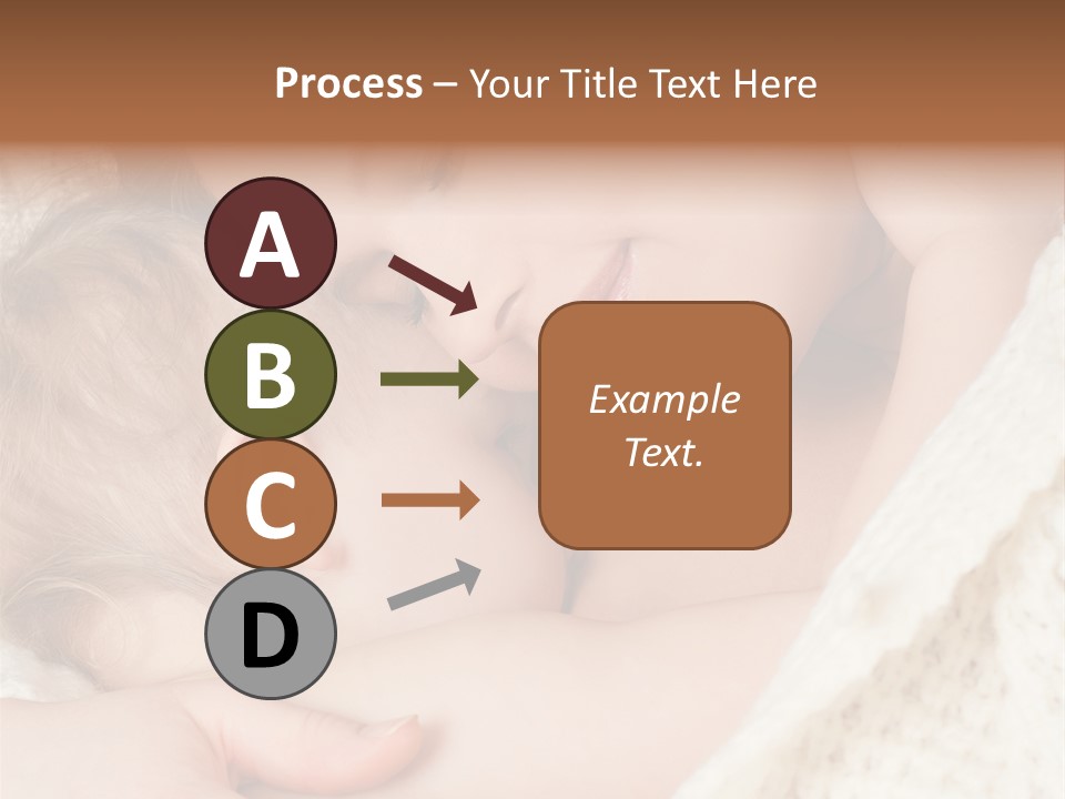 Drink Comfort Breastfeeding PowerPoint Template