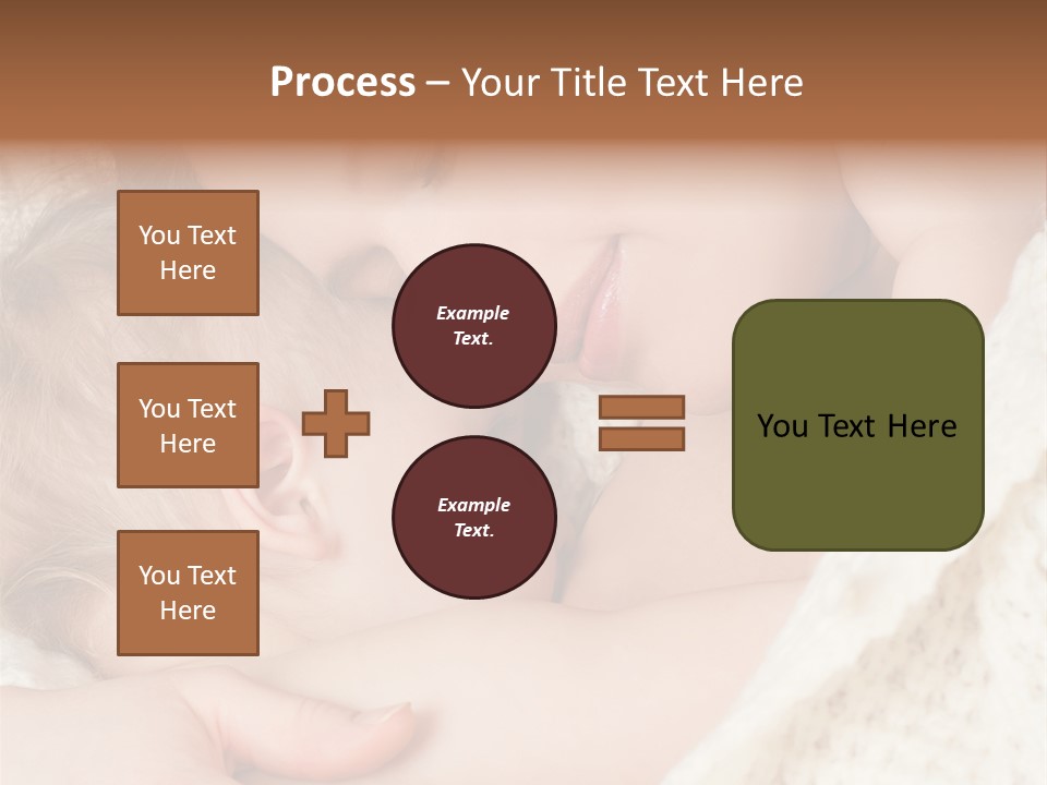 Drink Comfort Breastfeeding PowerPoint Template
