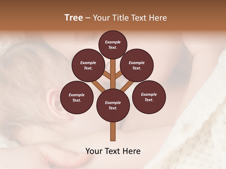 Drink Comfort Breastfeeding PowerPoint Template