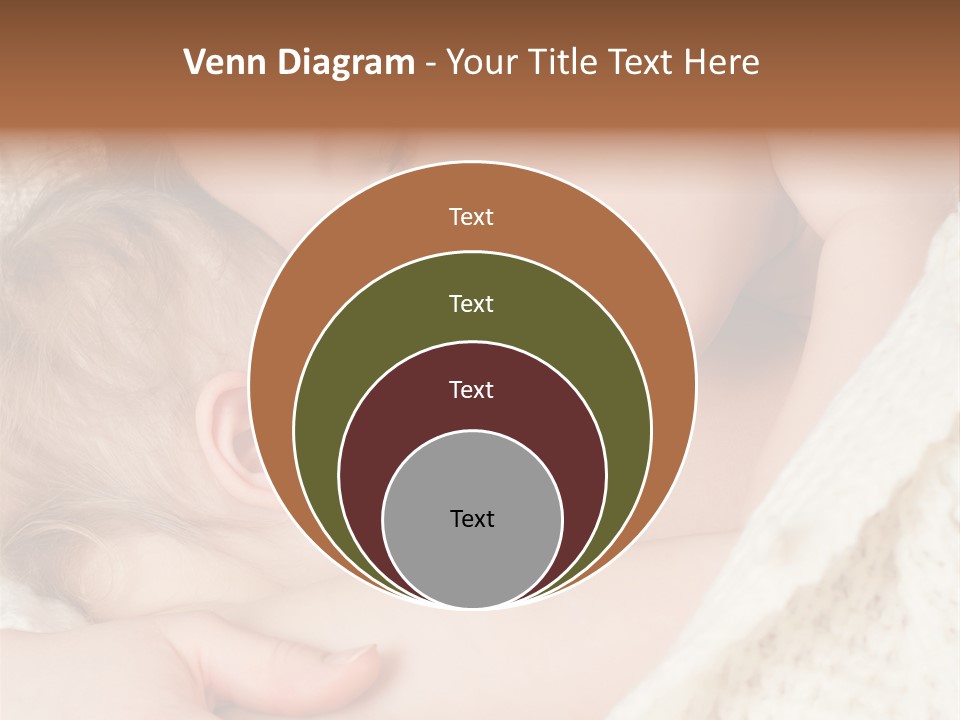Drink Comfort Breastfeeding PowerPoint Template