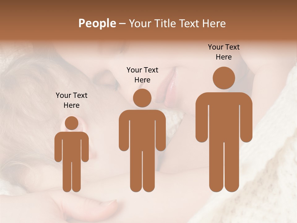 Drink Comfort Breastfeeding PowerPoint Template