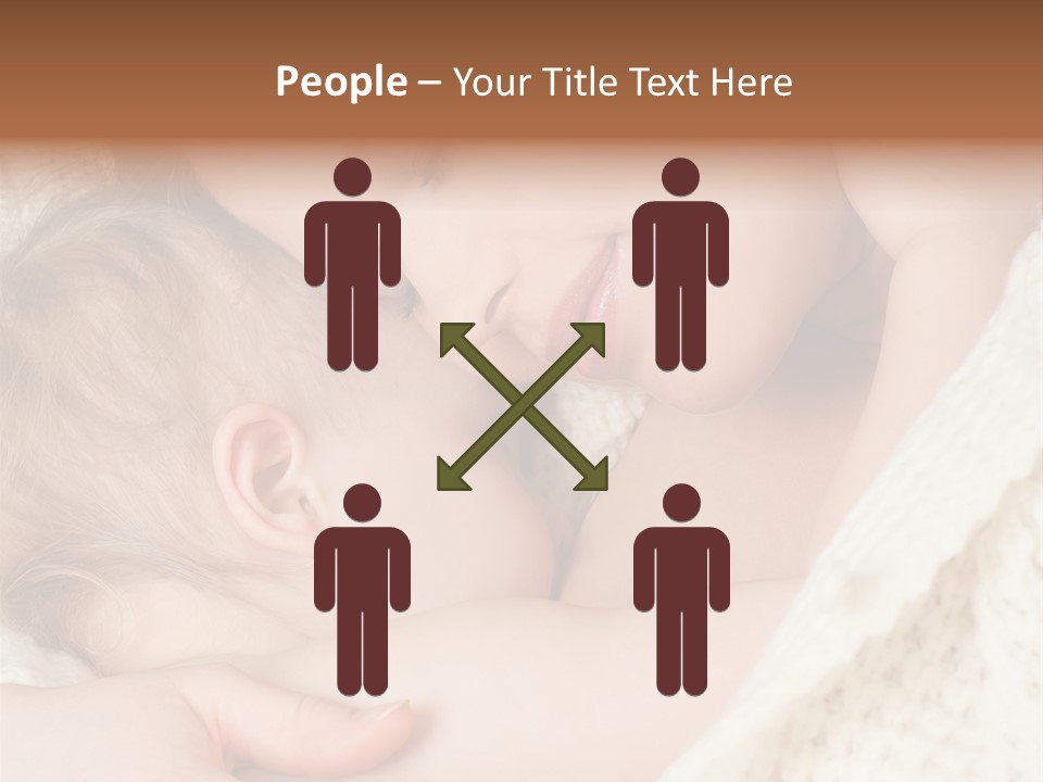 Drink Comfort Breastfeeding PowerPoint Template