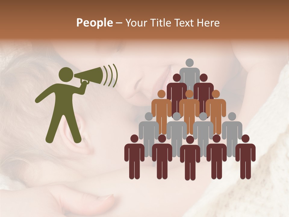 Drink Comfort Breastfeeding PowerPoint Template