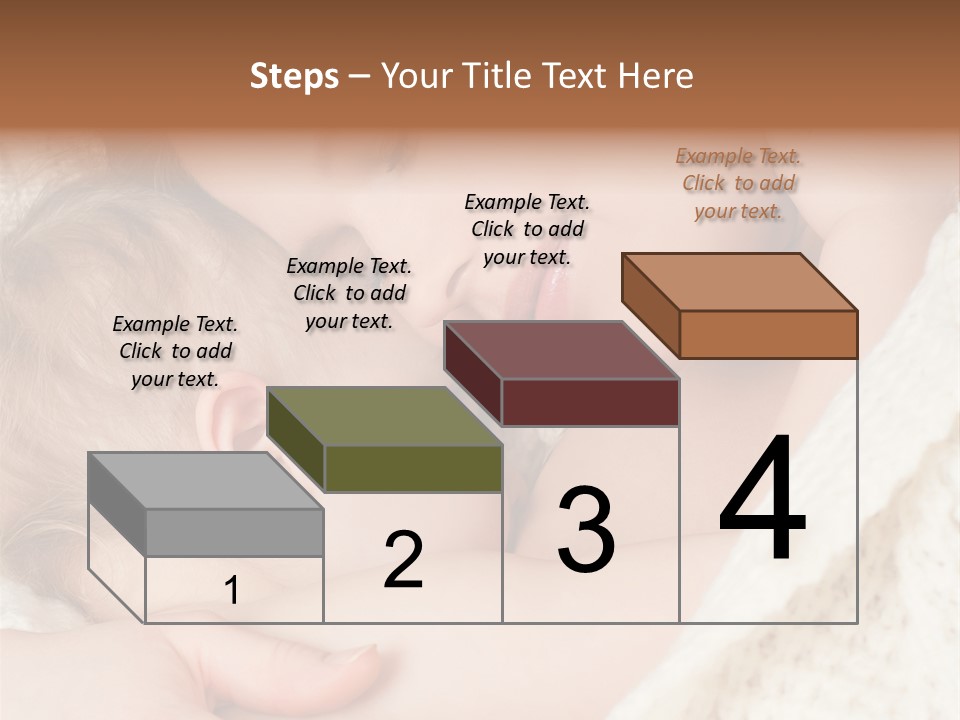 Drink Comfort Breastfeeding PowerPoint Template
