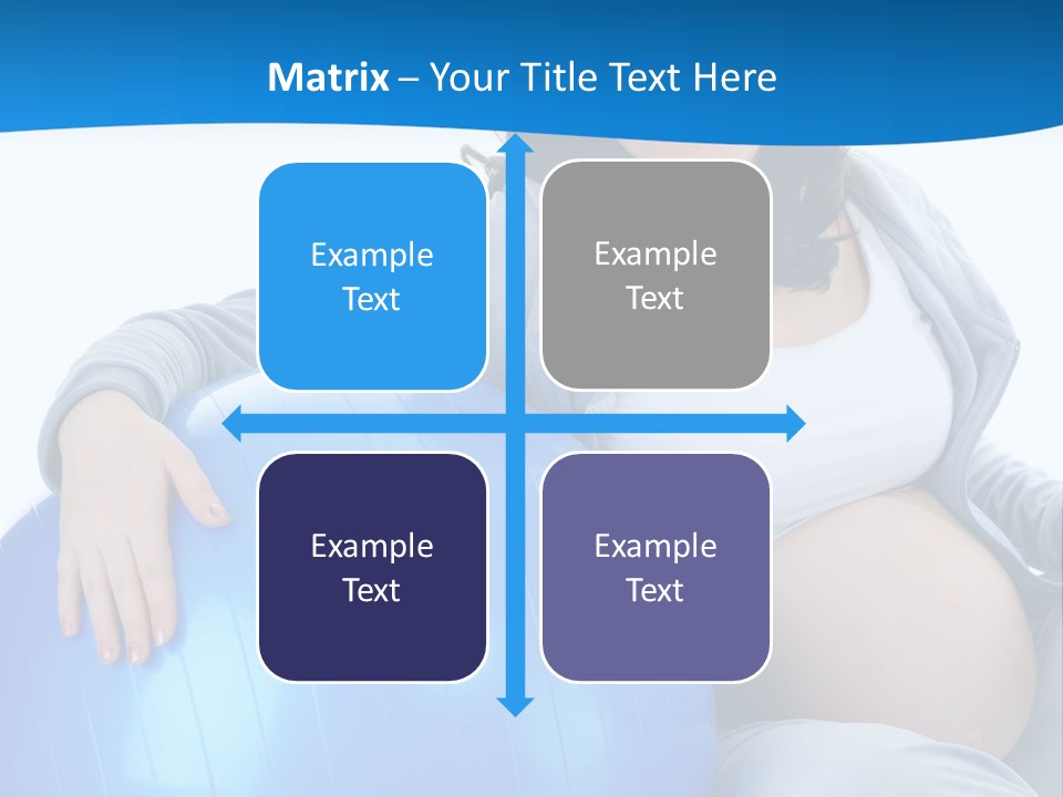 Prenatal Indoors Exercise PowerPoint Template