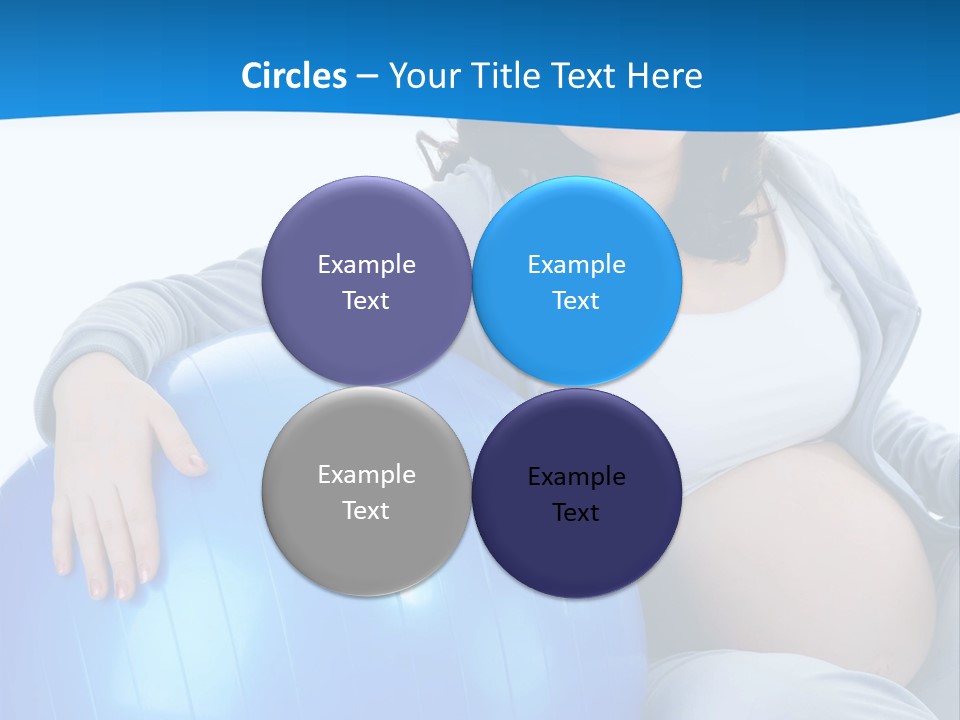 Prenatal Indoors Exercise PowerPoint Template