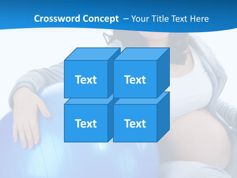 Prenatal Indoors Exercise PowerPoint Template