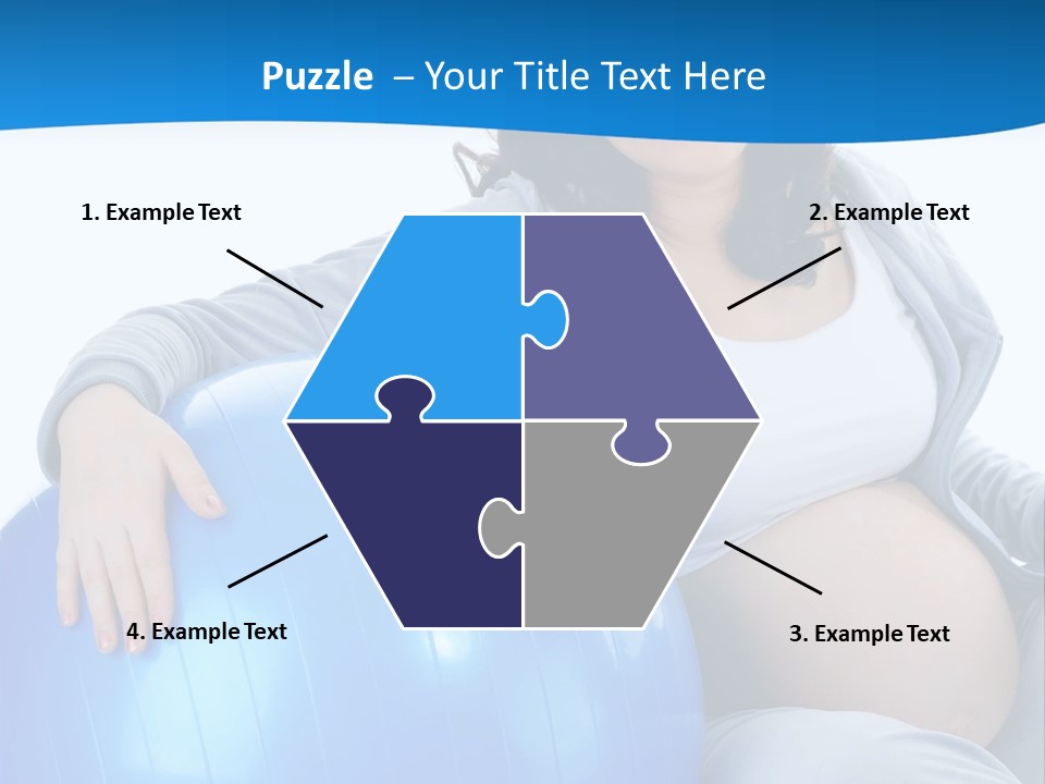 Prenatal Indoors Exercise PowerPoint Template