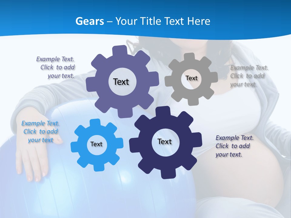 Prenatal Indoors Exercise PowerPoint Template