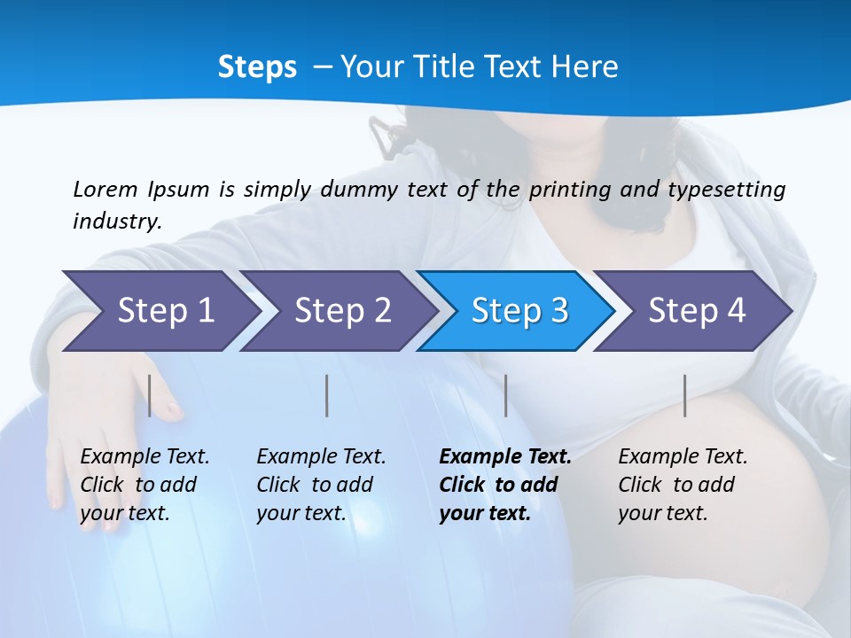 Prenatal Indoors Exercise PowerPoint Template