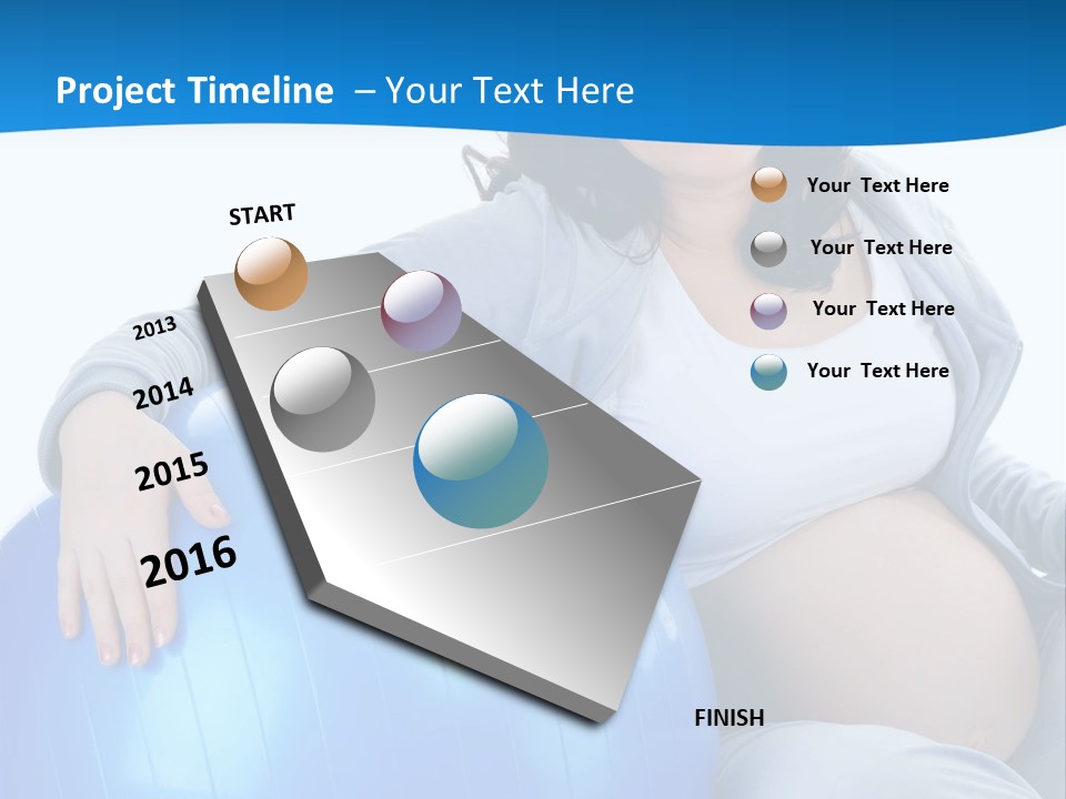 Prenatal Indoors Exercise PowerPoint Template