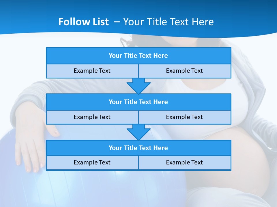 Prenatal Indoors Exercise PowerPoint Template