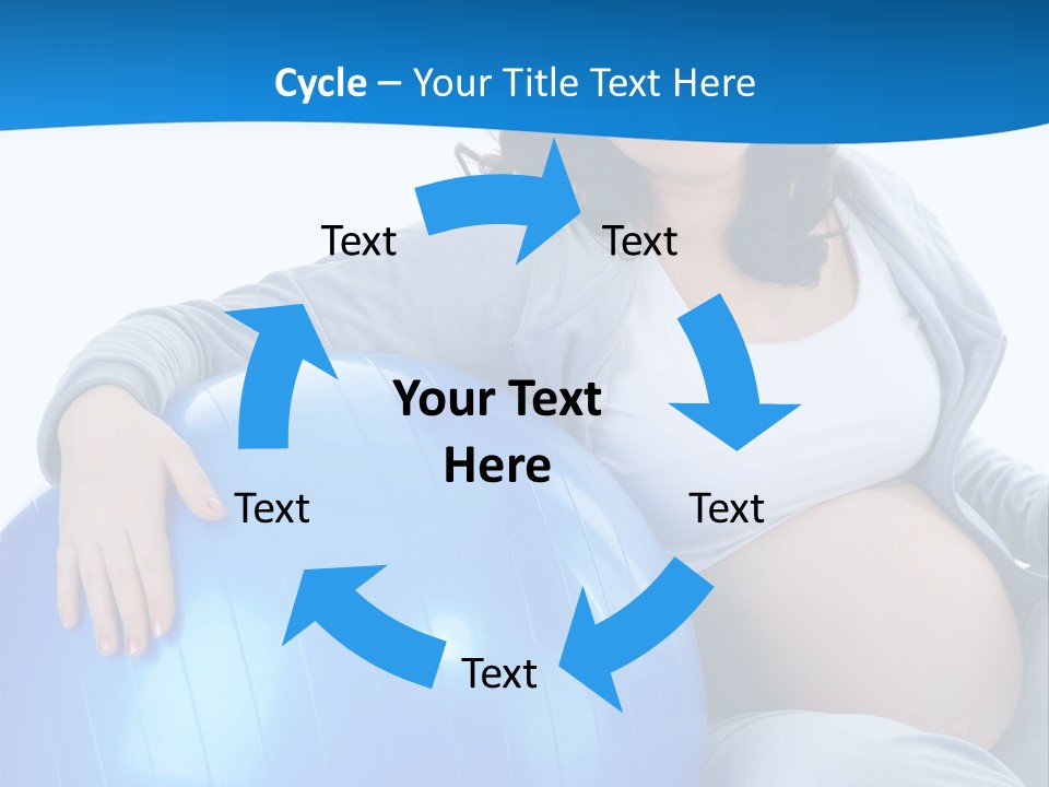 Prenatal Indoors Exercise PowerPoint Template