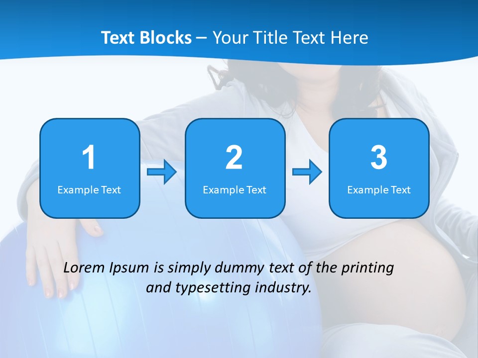Prenatal Indoors Exercise PowerPoint Template