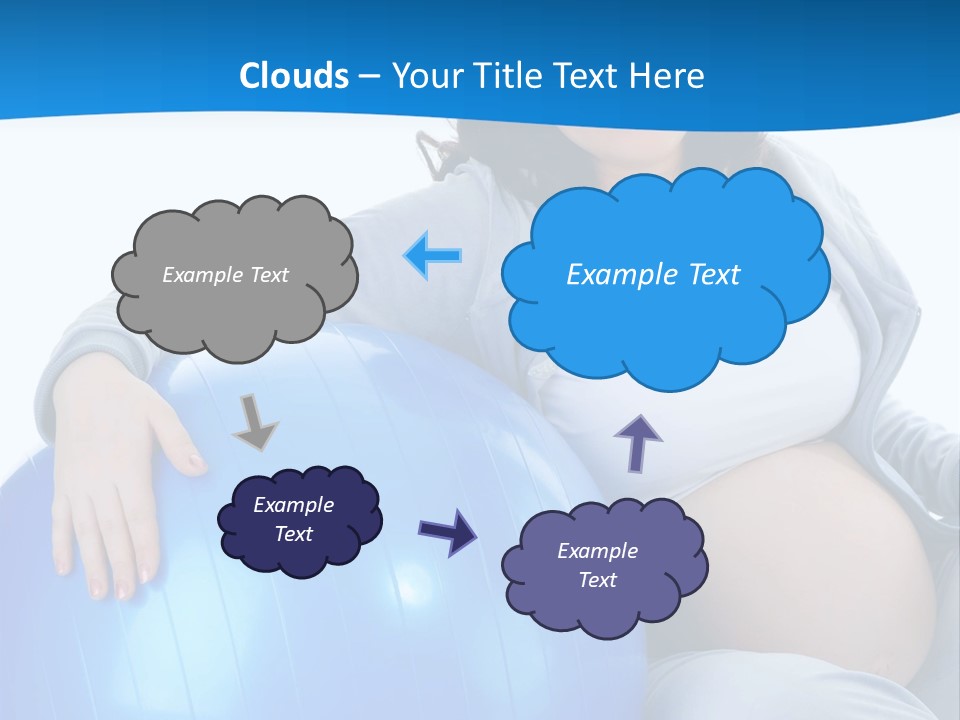 Prenatal Indoors Exercise PowerPoint Template