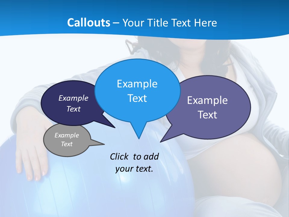 Prenatal Indoors Exercise PowerPoint Template