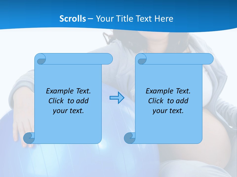 Prenatal Indoors Exercise PowerPoint Template