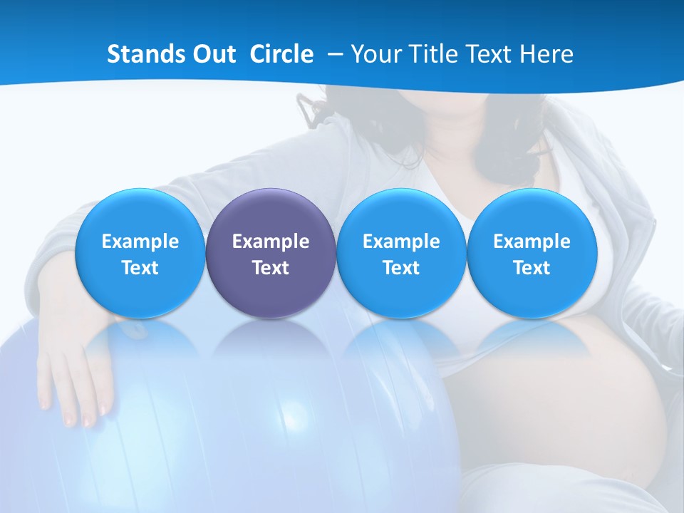 Prenatal Indoors Exercise PowerPoint Template