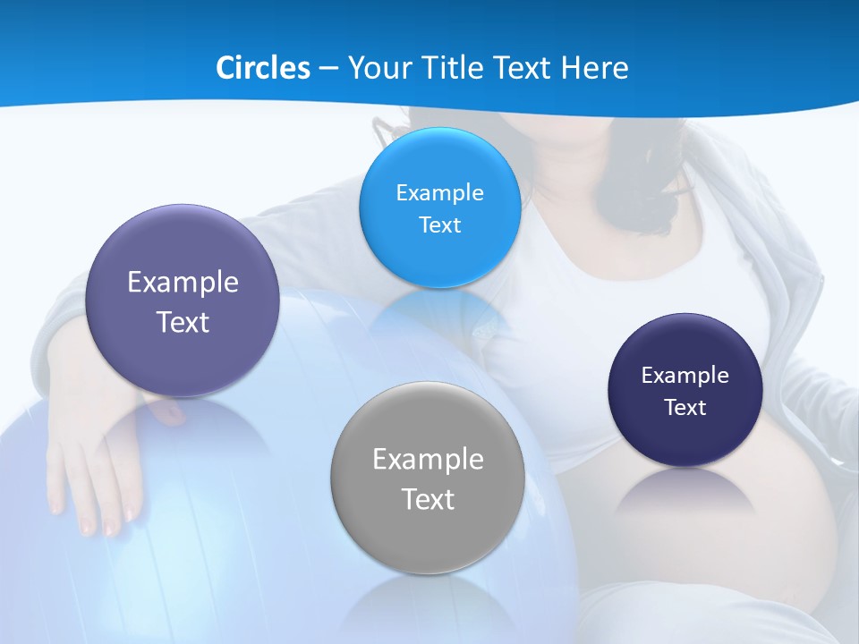 Prenatal Indoors Exercise PowerPoint Template