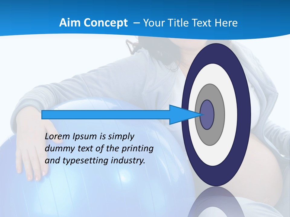 Prenatal Indoors Exercise PowerPoint Template