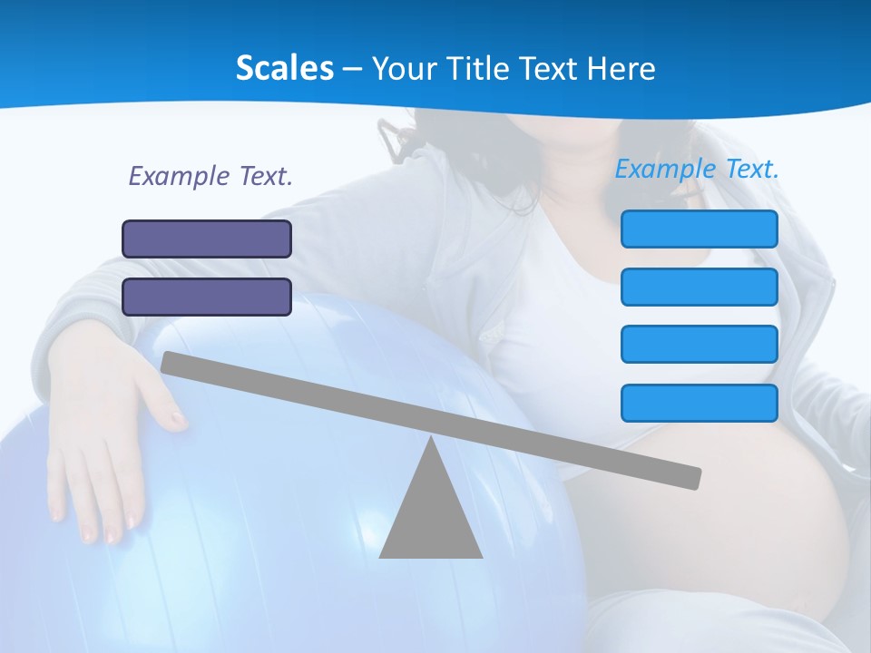 Prenatal Indoors Exercise PowerPoint Template