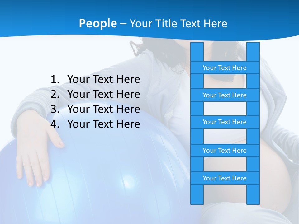 Prenatal Indoors Exercise PowerPoint Template