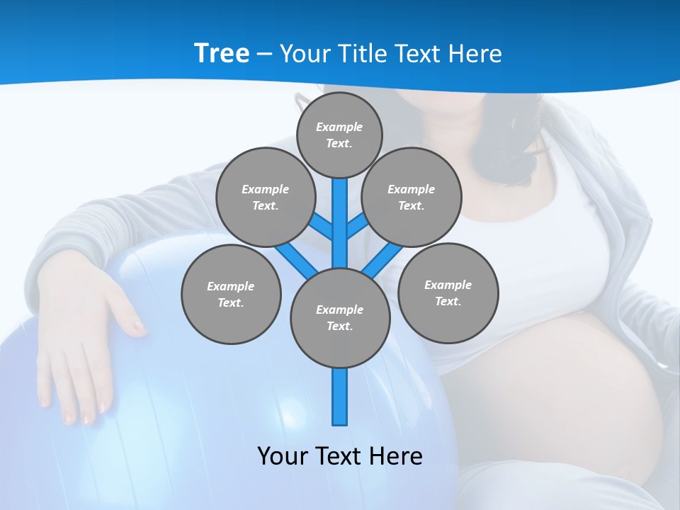 Prenatal Indoors Exercise PowerPoint Template