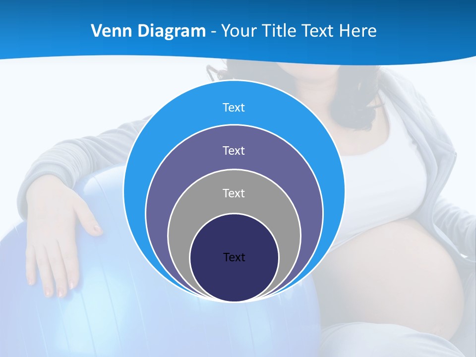 Prenatal Indoors Exercise PowerPoint Template
