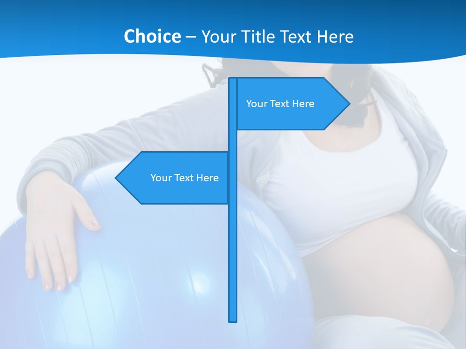 Prenatal Indoors Exercise PowerPoint Template