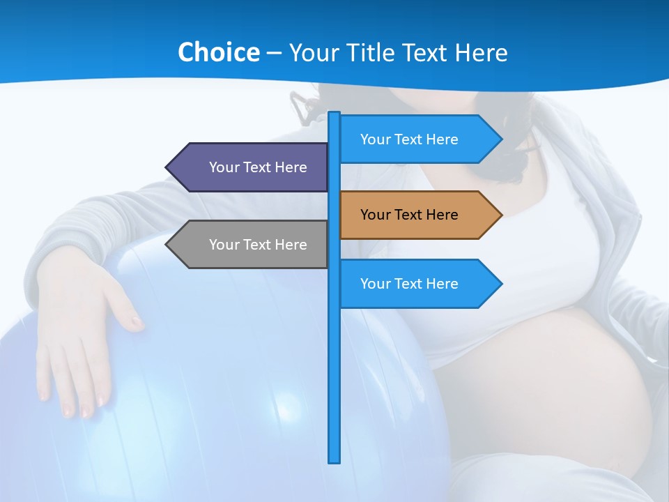 Prenatal Indoors Exercise PowerPoint Template