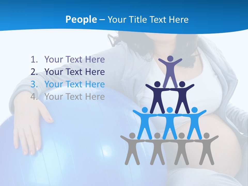 Prenatal Indoors Exercise PowerPoint Template