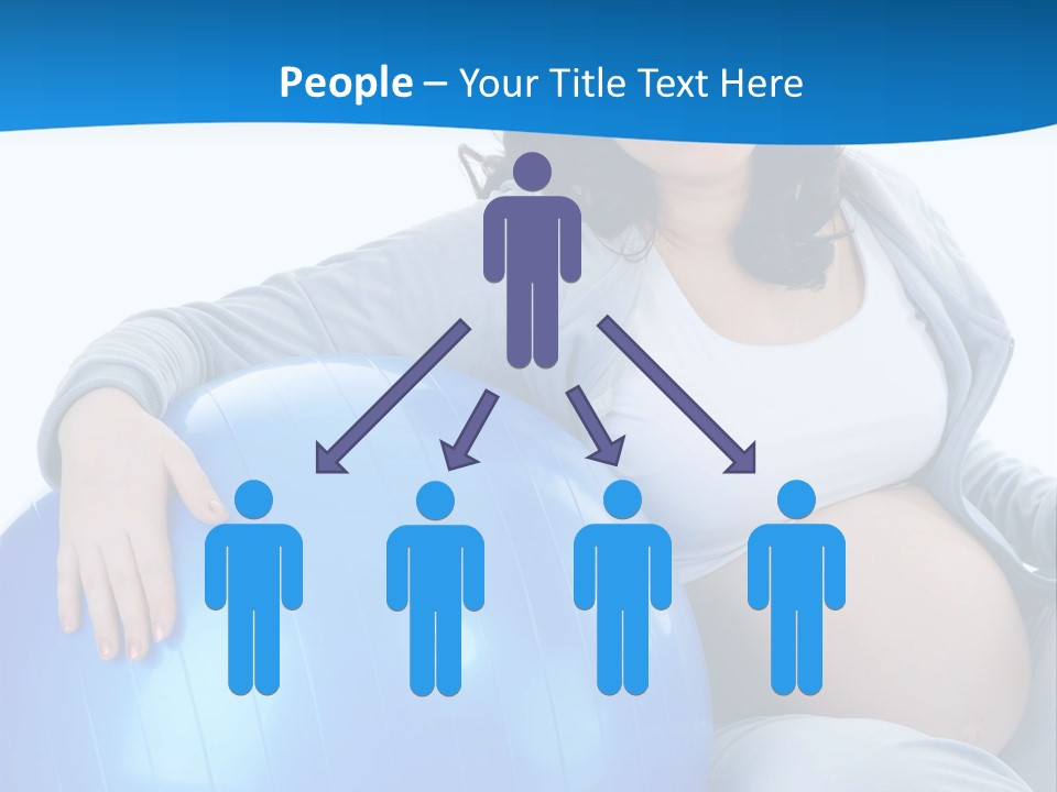 Prenatal Indoors Exercise PowerPoint Template