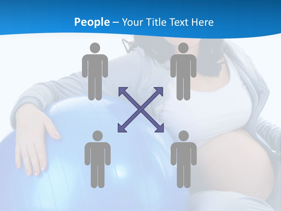 Prenatal Indoors Exercise PowerPoint Template