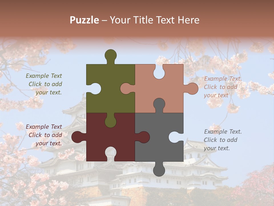 Ninja Landmark Pine PowerPoint Template