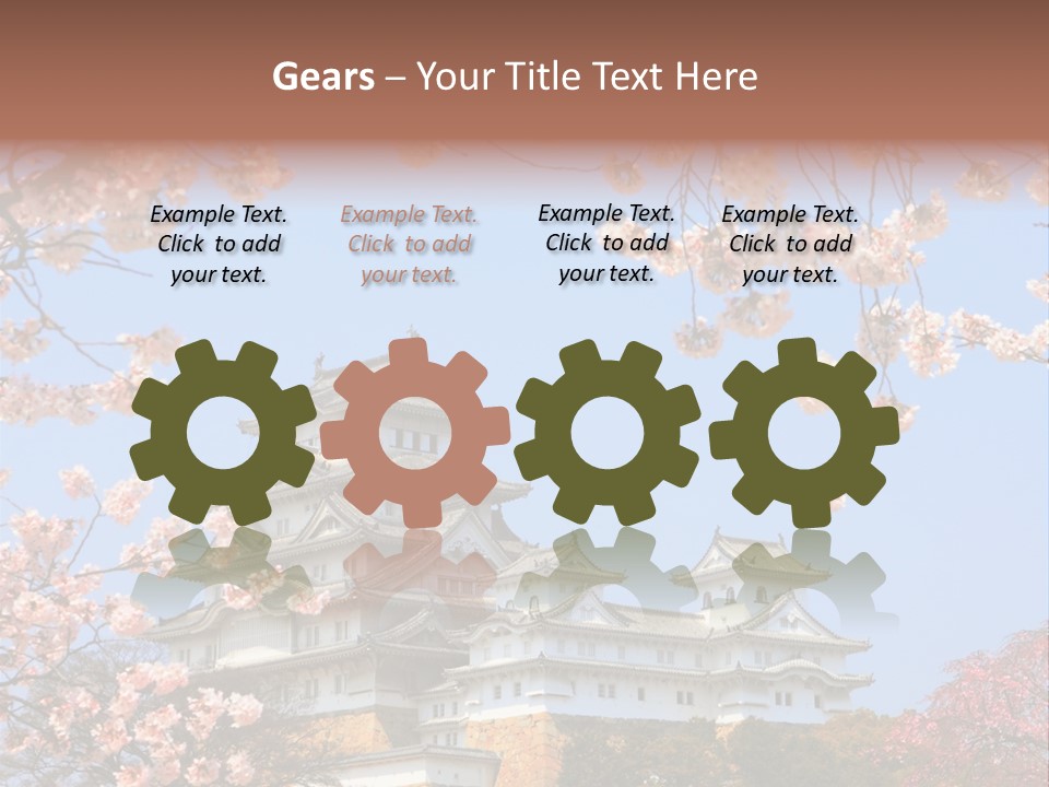 Ninja Landmark Pine PowerPoint Template