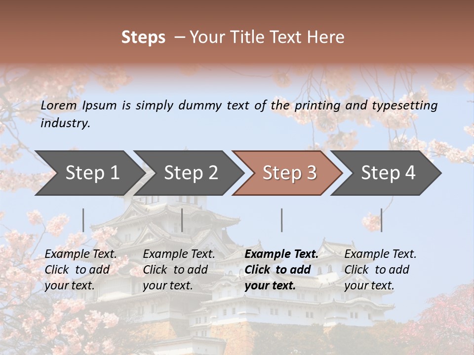 Ninja Landmark Pine PowerPoint Template