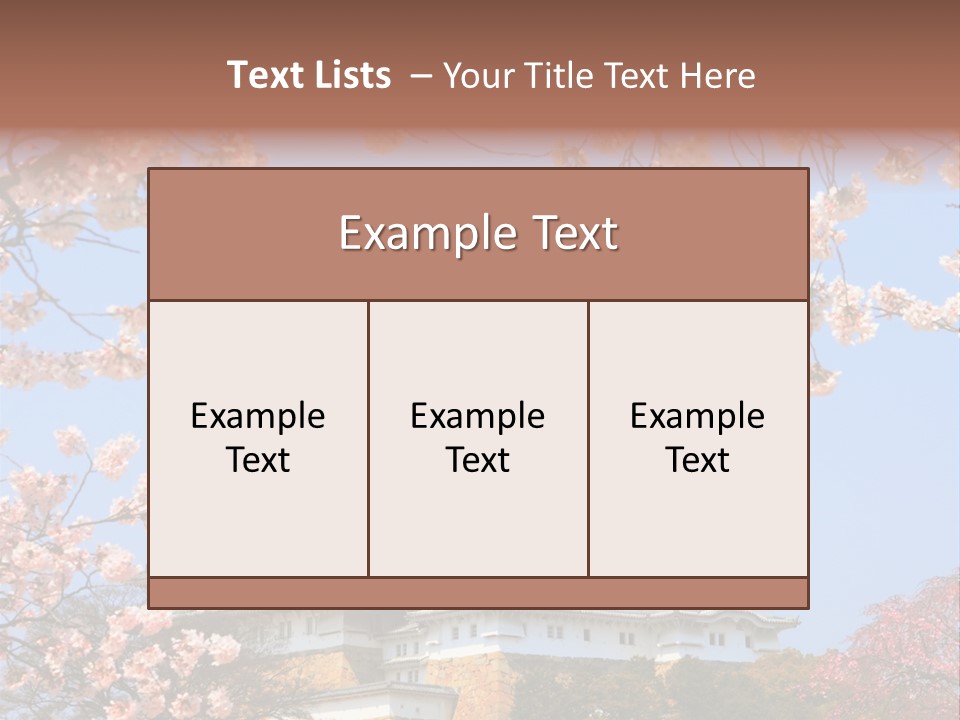 Ninja Landmark Pine PowerPoint Template