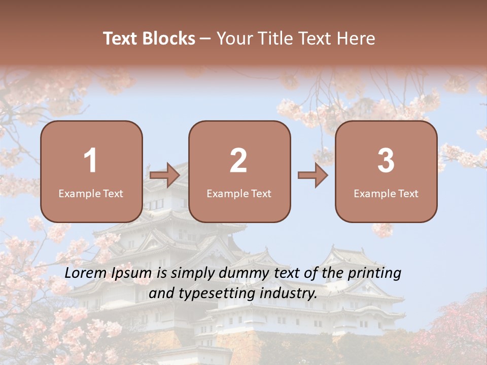 Ninja Landmark Pine PowerPoint Template