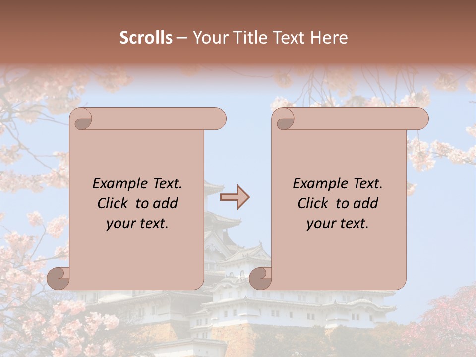 Ninja Landmark Pine PowerPoint Template