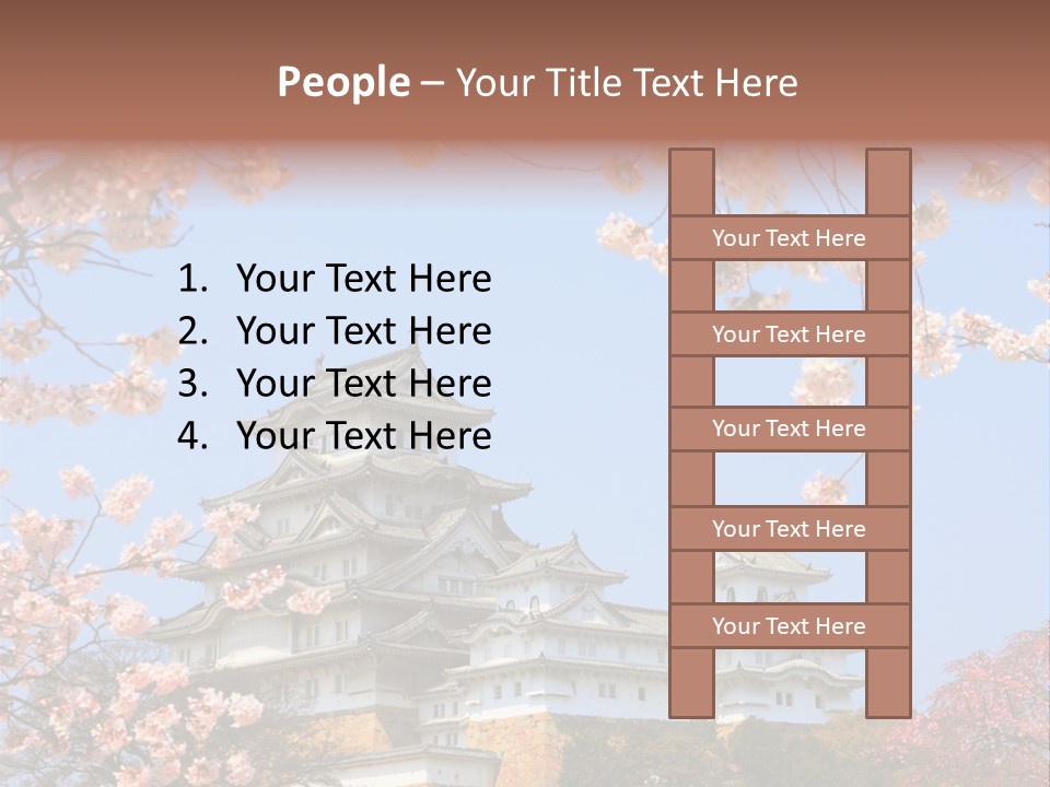 Ninja Landmark Pine PowerPoint Template