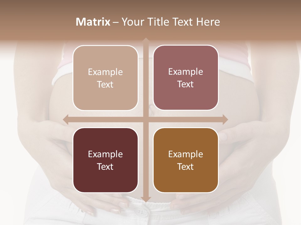 People White Hand PowerPoint Template